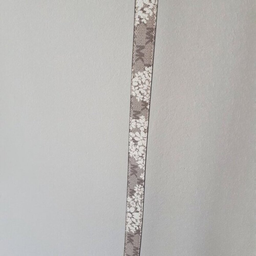NWT MICHAEL Michael Kors floral monogram belt, XL - Picture 9 of 9